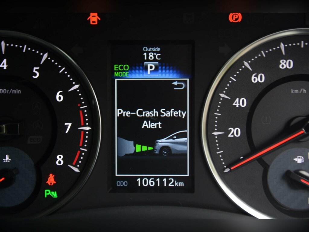Toyota Vellfire 3.5 V6 Engine White #44
