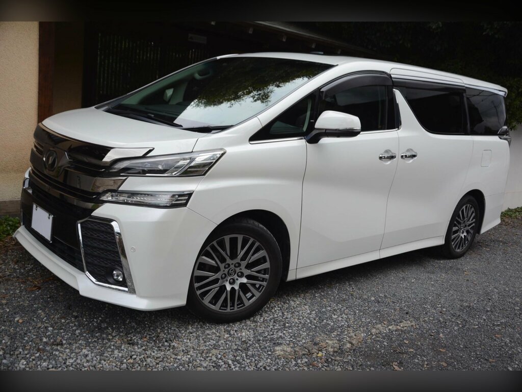 Toyota Vellfire 3.5 V6 Engine White #11