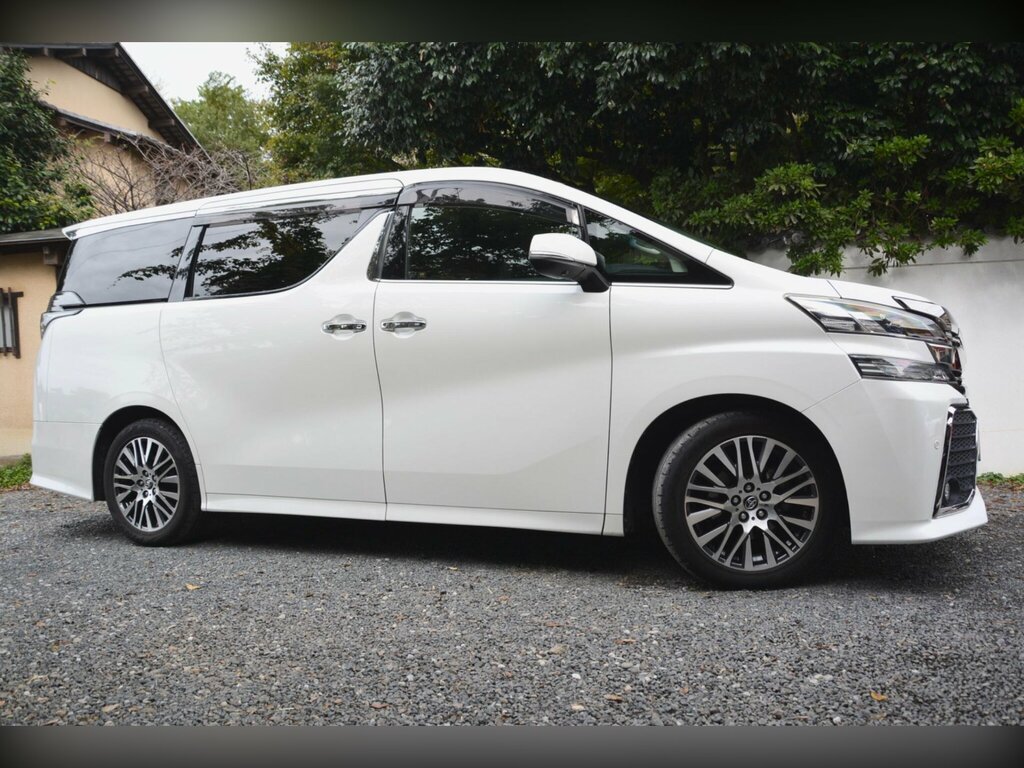 Toyota Vellfire 3.5 V6 Engine White #5