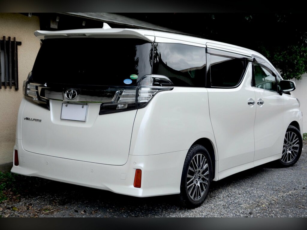 Toyota Vellfire 3.5 V6 Engine White #6
