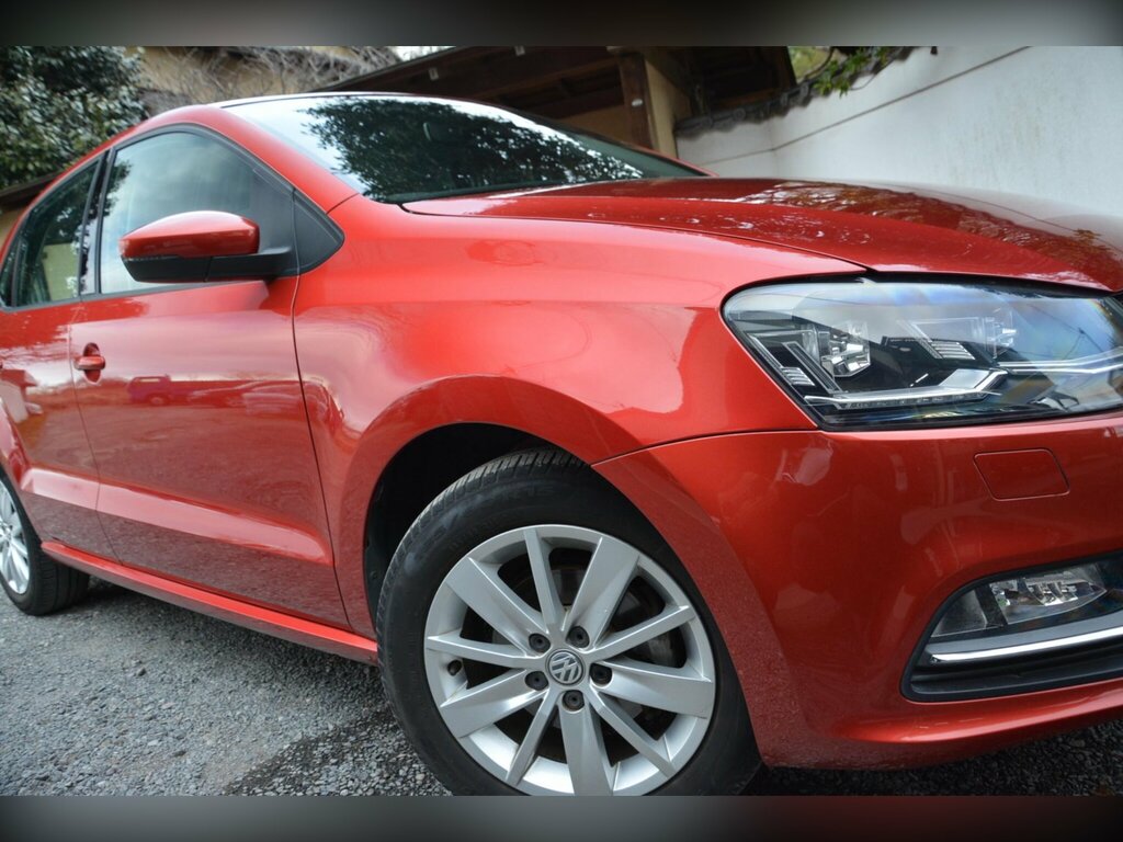 Volkswagen Polo 1.2 Comfort Line-speed Adaptive Cruise KF65VDE Red #5