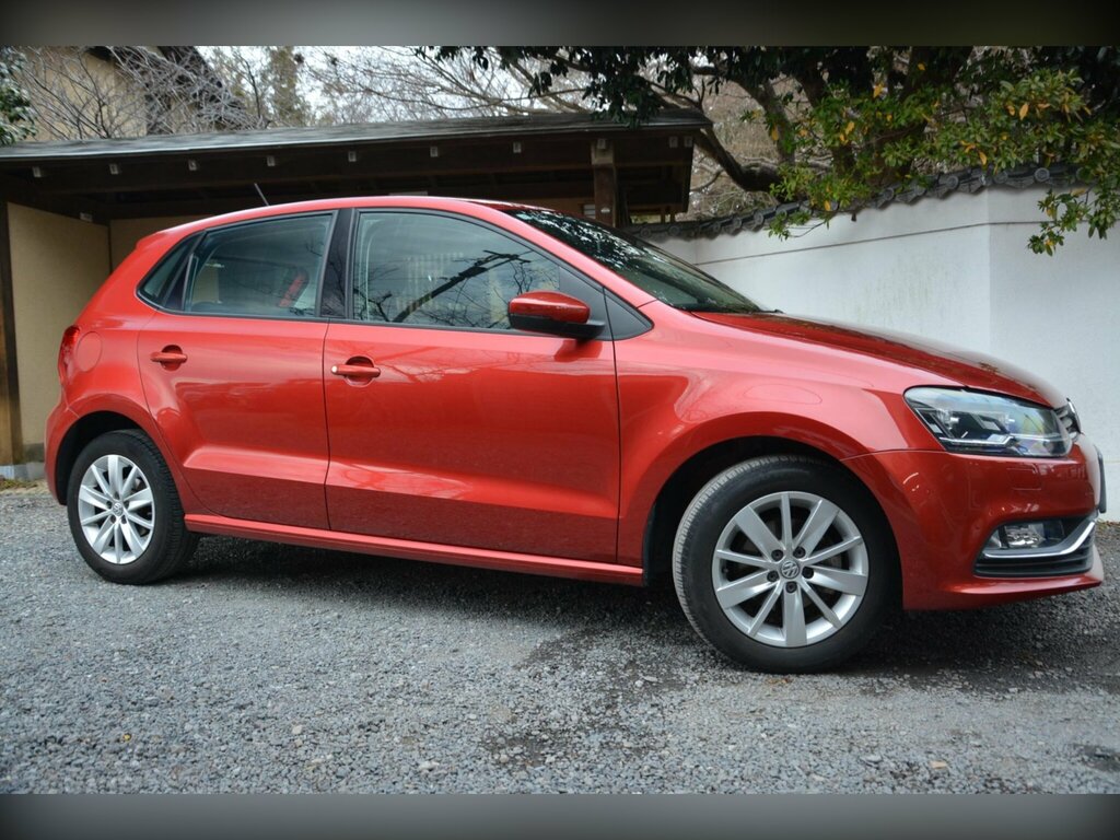 Volkswagen Polo 1.2 Comfort Line-speed Adaptive Cruise KF65VDE Red #4