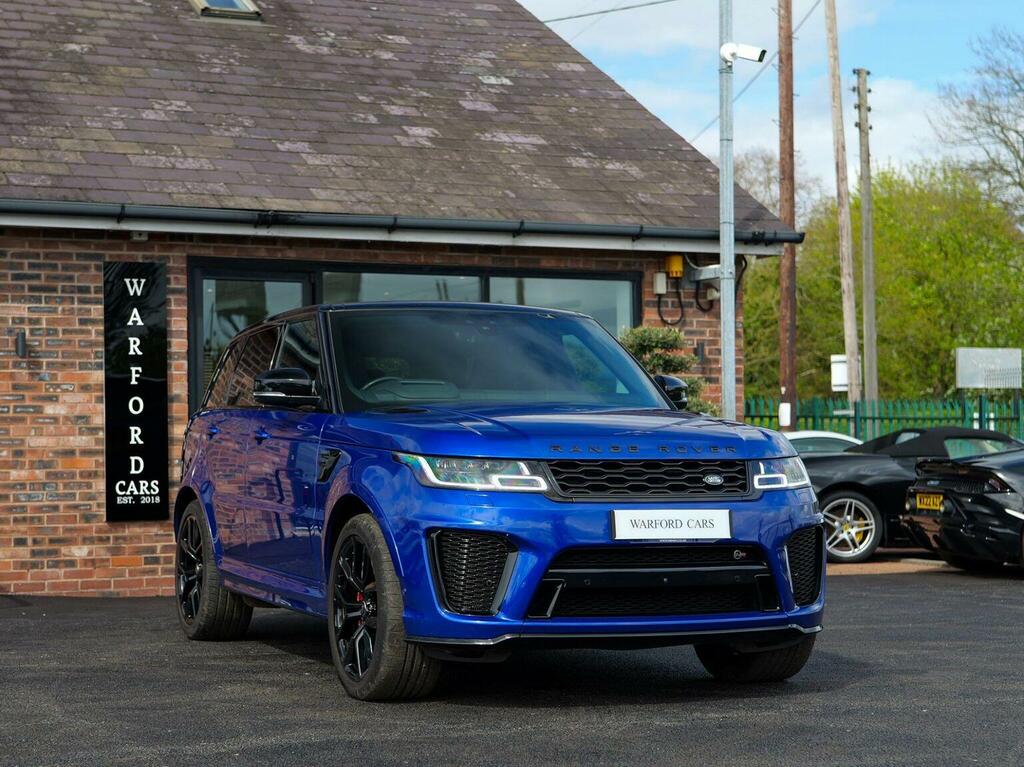 Land Rover Range Rover Sport Suv 5.0 P575 V8 Svr 4Wd Euro 6 Ss 202 Blue