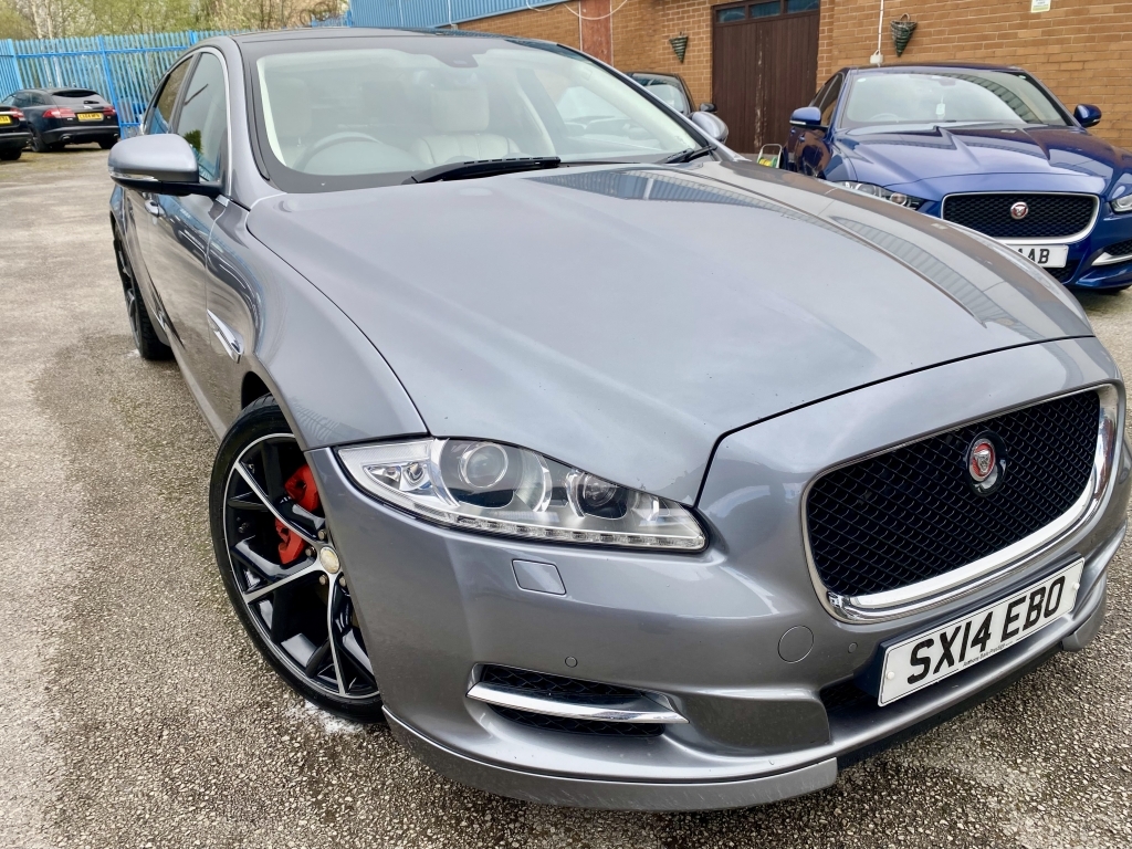 Jaguar XJ 3.0 D V6 Portfolio SX14EBO Grey #4