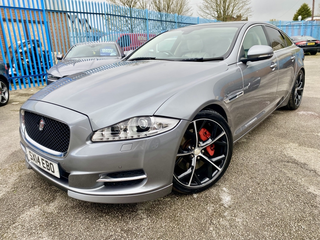 Jaguar XJ 3.0 D V6 Portfolio SX14EBO Grey #2