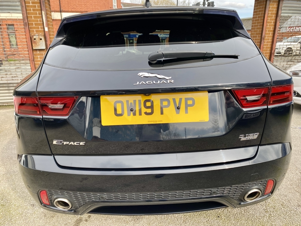 Jaguar E-Pace Estate 2.0 R-dynamic Se OW19PVP Black #4
