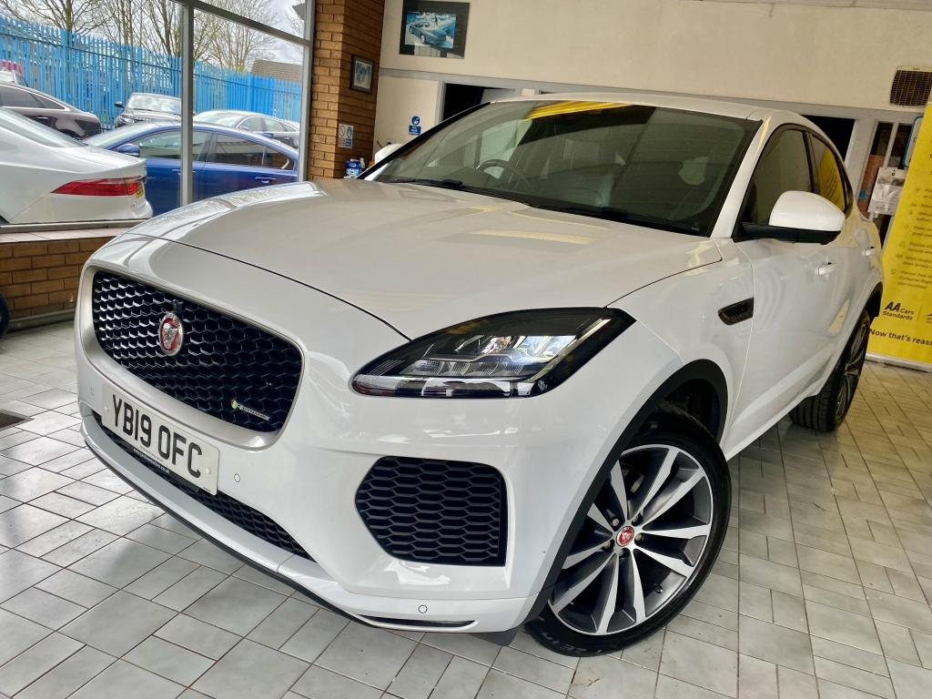 Jaguar E-Pace Estate 2.0 R-dynamic S YB19OFC White #4