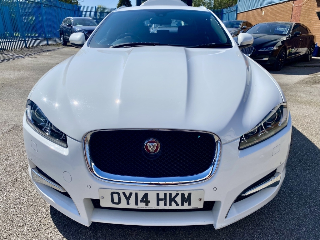 Jaguar XF 2.2 D R-sport Sportbrake OY14HKM White #5