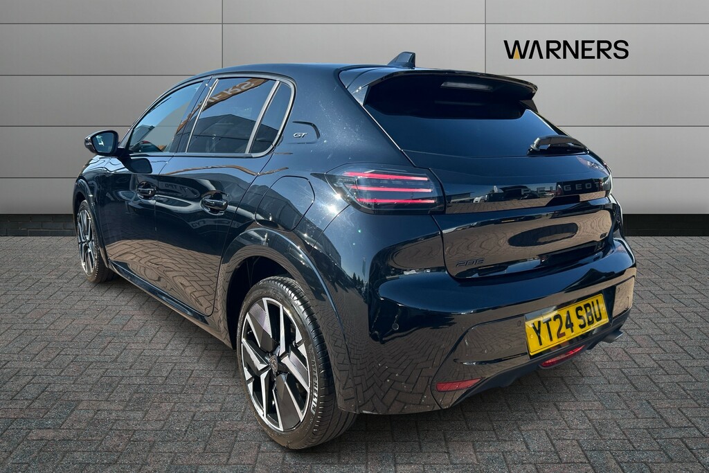 Peugeot 208 1.2 Puretech 100 Gt YT24SBU Black #3