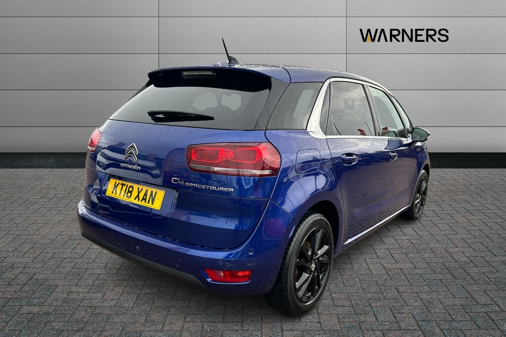 Citroen C4 SpaceTourer 1.6 Bluehdi 120 Flair KT18XAN Blue #4
