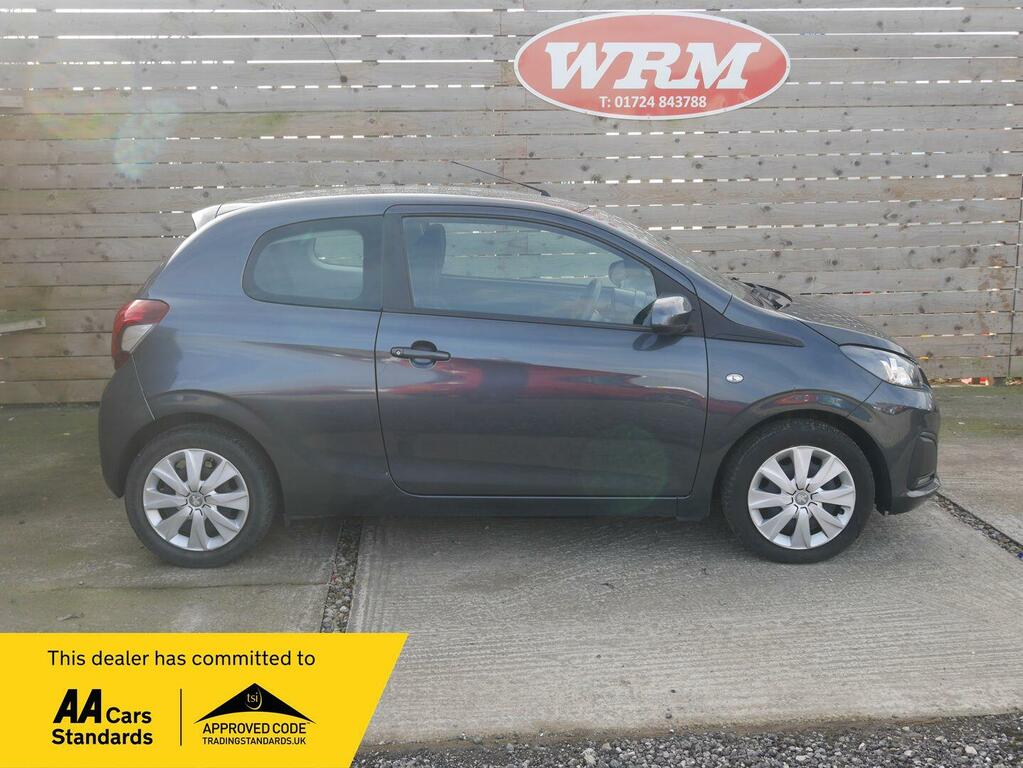 Peugeot 108 1.0 Active Hatchback Euro 6 Ss Grey
