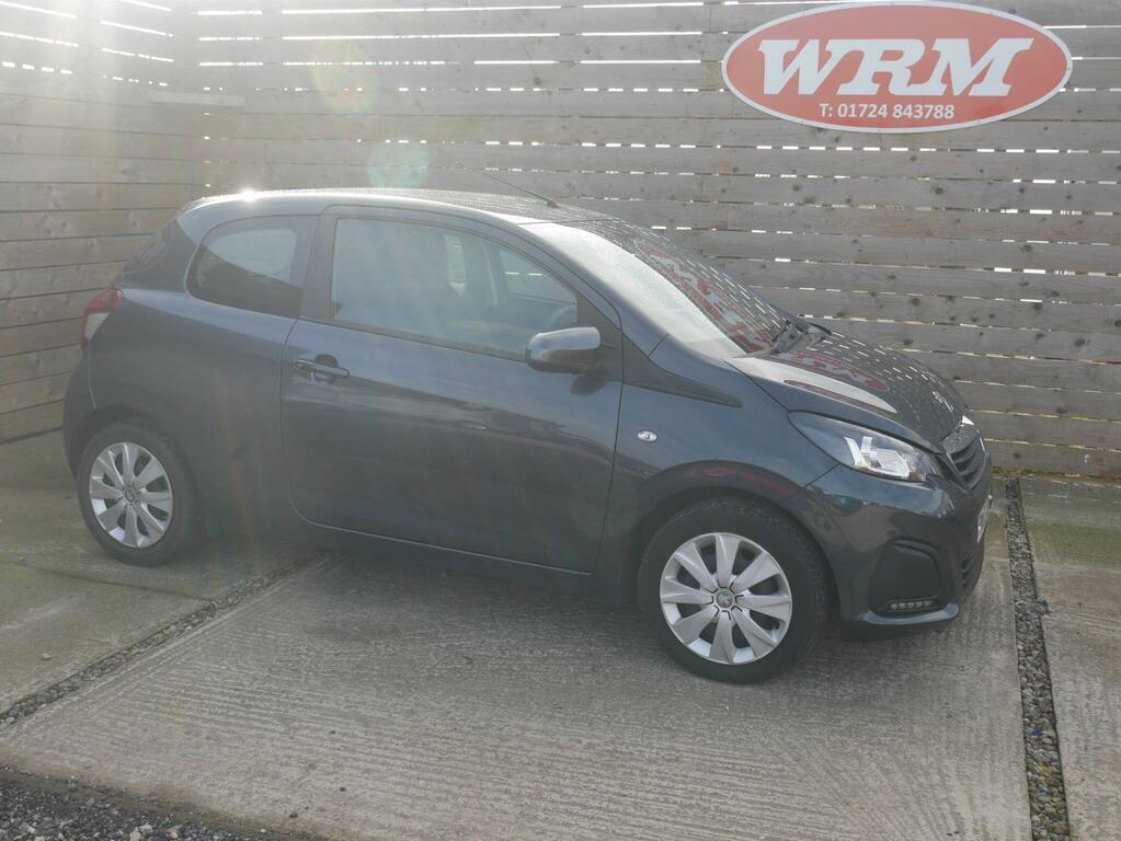 Peugeot 108 1.0 Active Hatchback Euro 6 Ss PN69TXU Grey #2