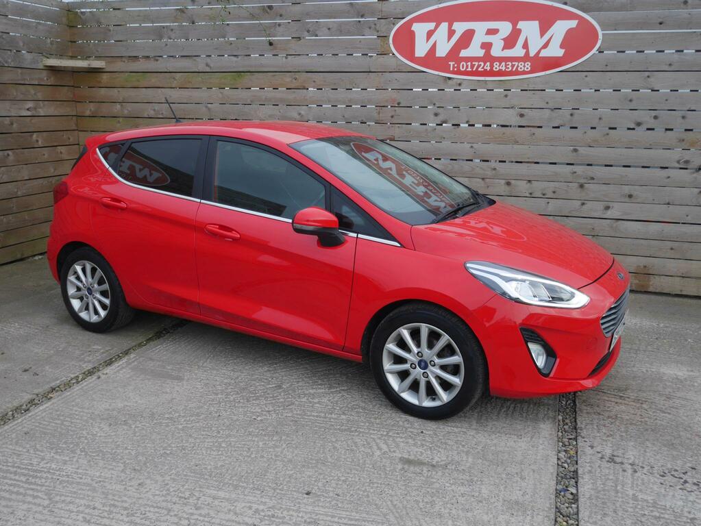 Ford Fiesta 1.0T Ecoboost Titanium Hatchback SN67UVO Red #3