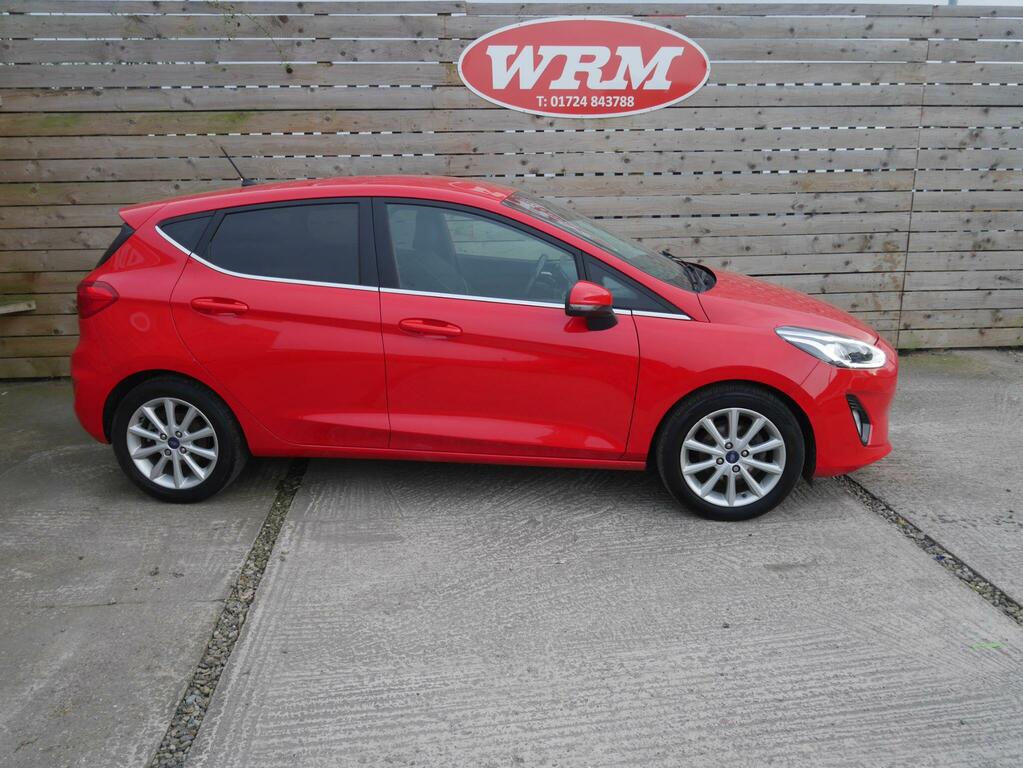 Ford Fiesta 1.0T Ecoboost Titanium Hatchback SN67UVO Red #2