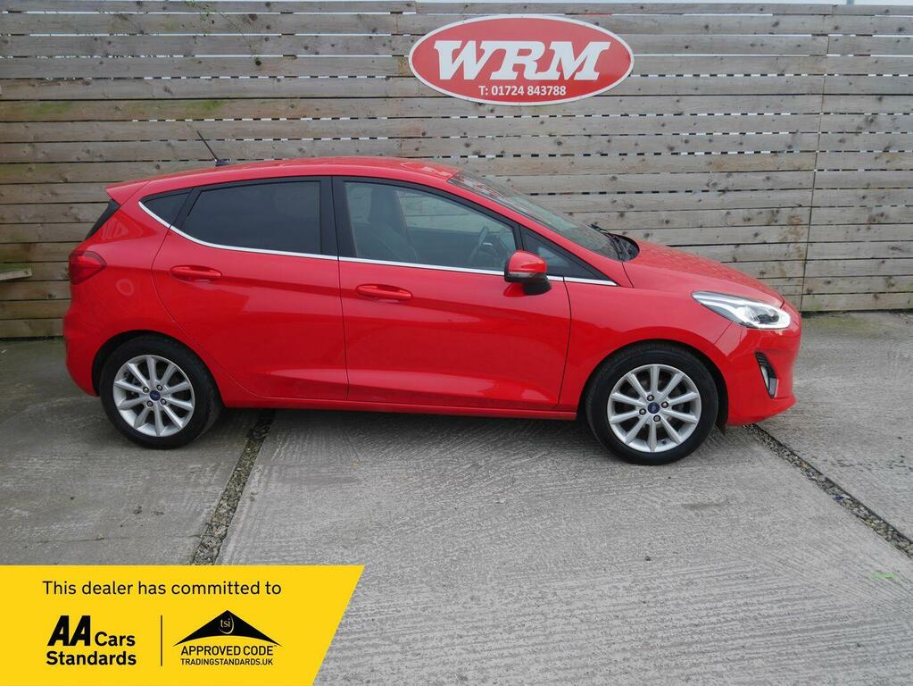 Ford Fiesta 1.0T Ecoboost Titanium Hatchback Red