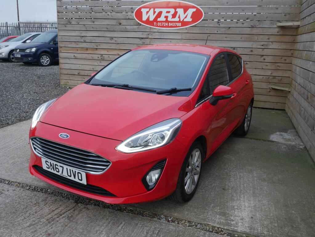 Ford Fiesta 1.0T Ecoboost Titanium Hatchback SN67UVO Red #5
