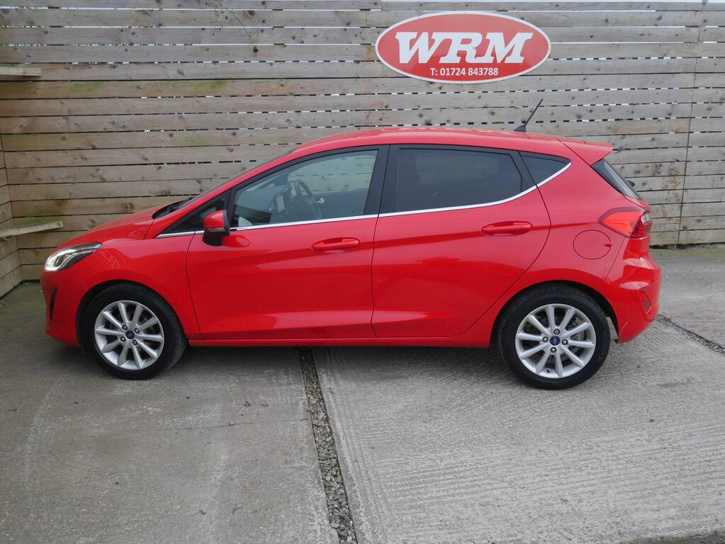 Ford Fiesta 1.0T Ecoboost Titanium Hatchback SN67UVO Red #6