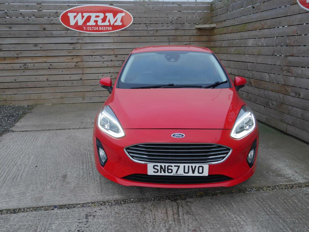 Ford Fiesta 1.0T Ecoboost Titanium Hatchback SN67UVO Red #4