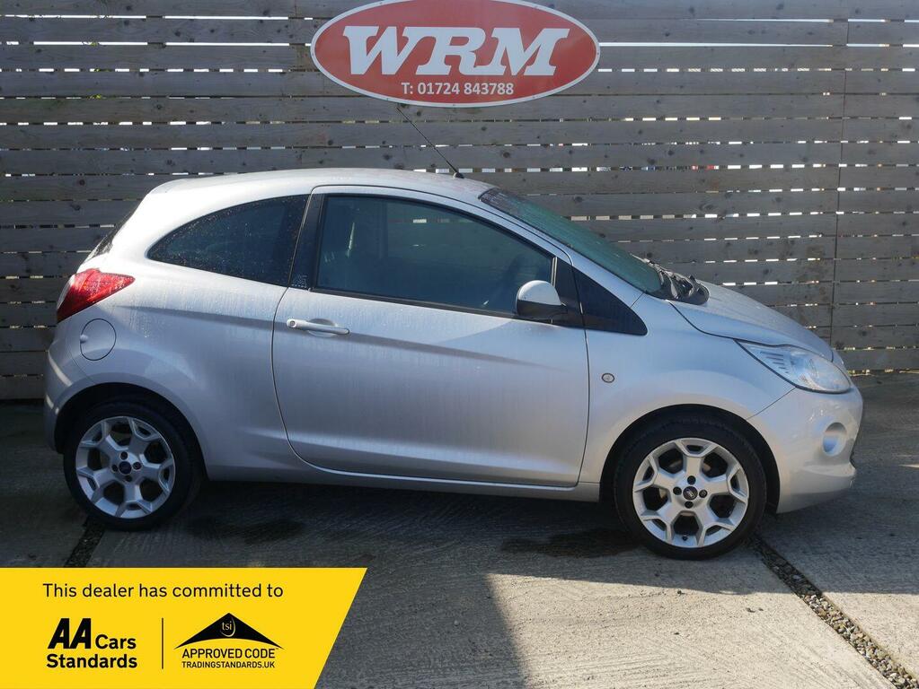 Ford KA 1.2 Zetec Hatchback Euro 5 Ss Silver
