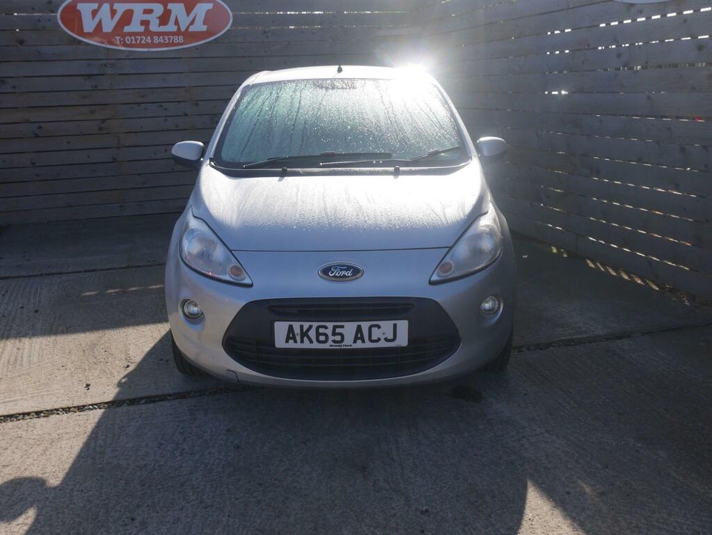 Ford KA 1.2 Zetec Hatchback Euro 5 Ss AK65ACJ Silver #3