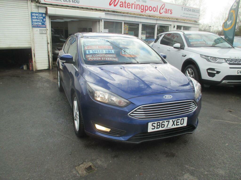 Ford Focus 1.0T Ecoboost Zetec Edition Euro 6 S S SB67XEO Blue #2