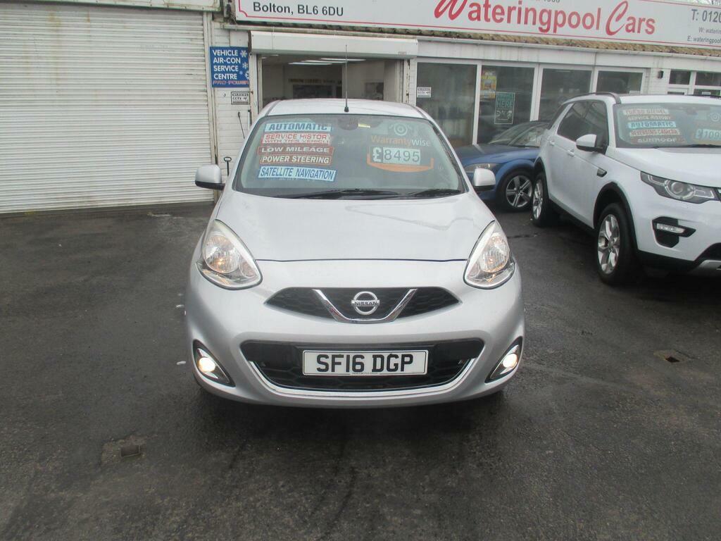 Nissan Micra 1.2 Dig-s Tekna Cvt Euro 6 S S SF16DGP Silver #4