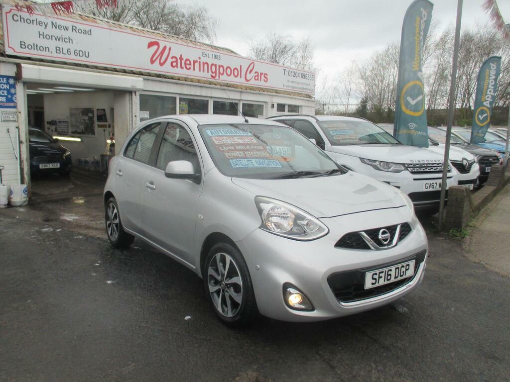 Nissan Micra 1.2 Dig-s Tekna Cvt Euro 6 S S Silver