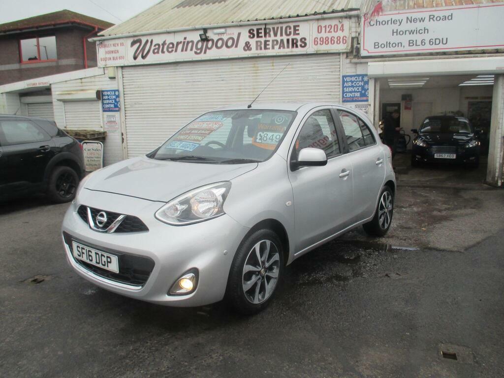 Nissan Micra 1.2 Dig-s Tekna Cvt Euro 6 S S SF16DGP Silver #6