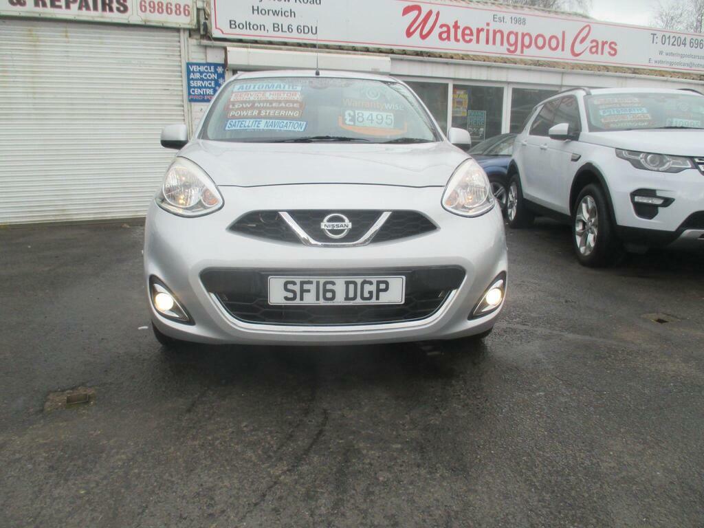 Nissan Micra 1.2 Dig-s Tekna Cvt Euro 6 S S SF16DGP Silver #5