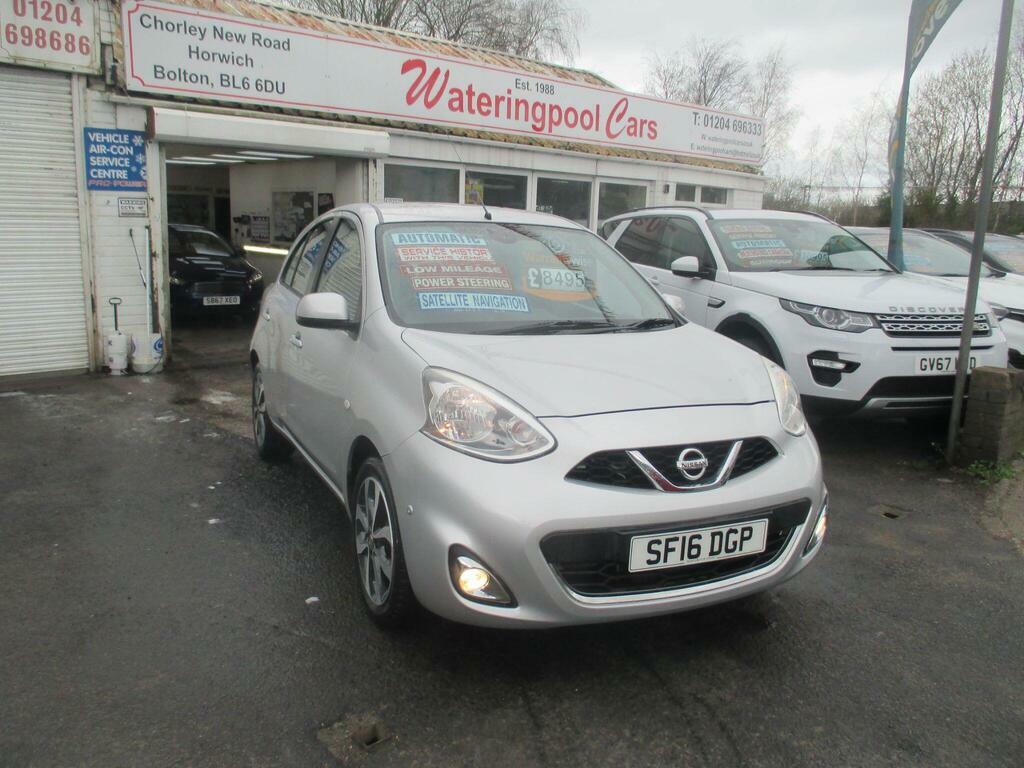 Nissan Micra 1.2 Dig-s Tekna Cvt Euro 6 S S SF16DGP Silver #3