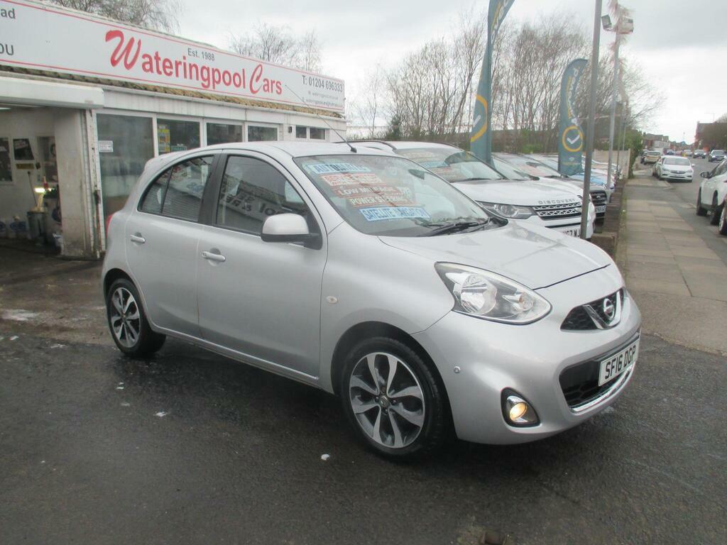 Nissan Micra 1.2 Dig-s Tekna Cvt Euro 6 S S SF16DGP Silver #2