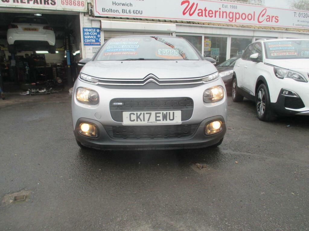 Citroen C3 1.2 Puretech Flair Euro 6 CK17EWU Silver #6