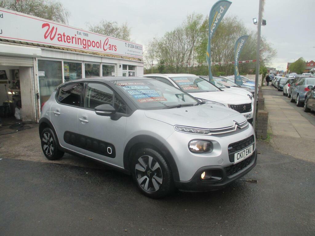 Citroen C3 1.2 Puretech Flair Euro 6 CK17EWU Silver #3