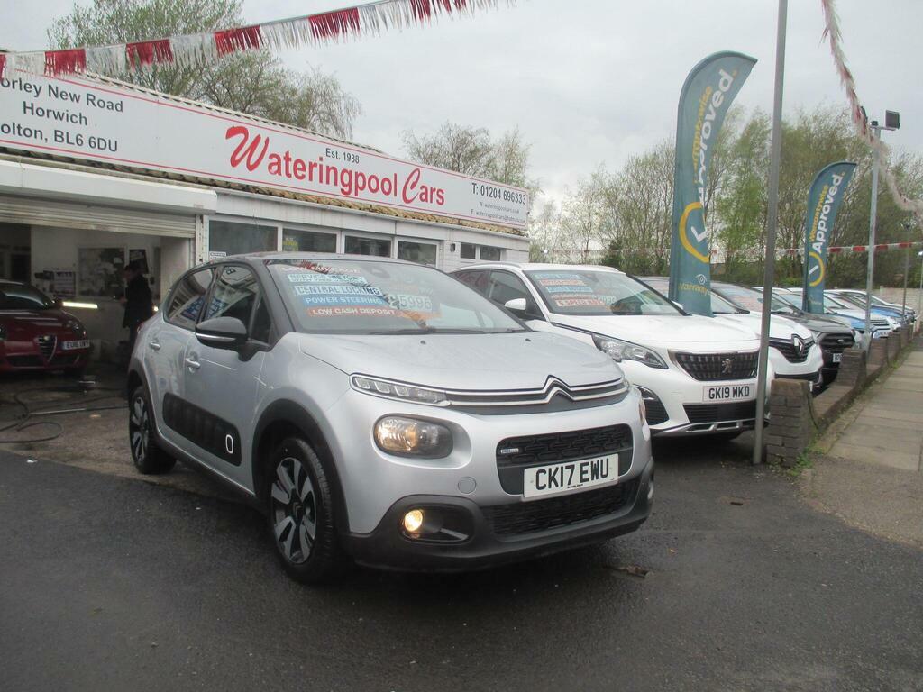 Citroen C3 1.2 Puretech Flair Euro 6 CK17EWU Silver #4