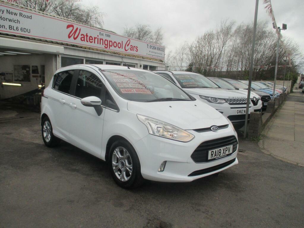 Ford B-Max 1.0T Ecoboost Zetec Navigator Euro 6 S S RA18XPV White #2