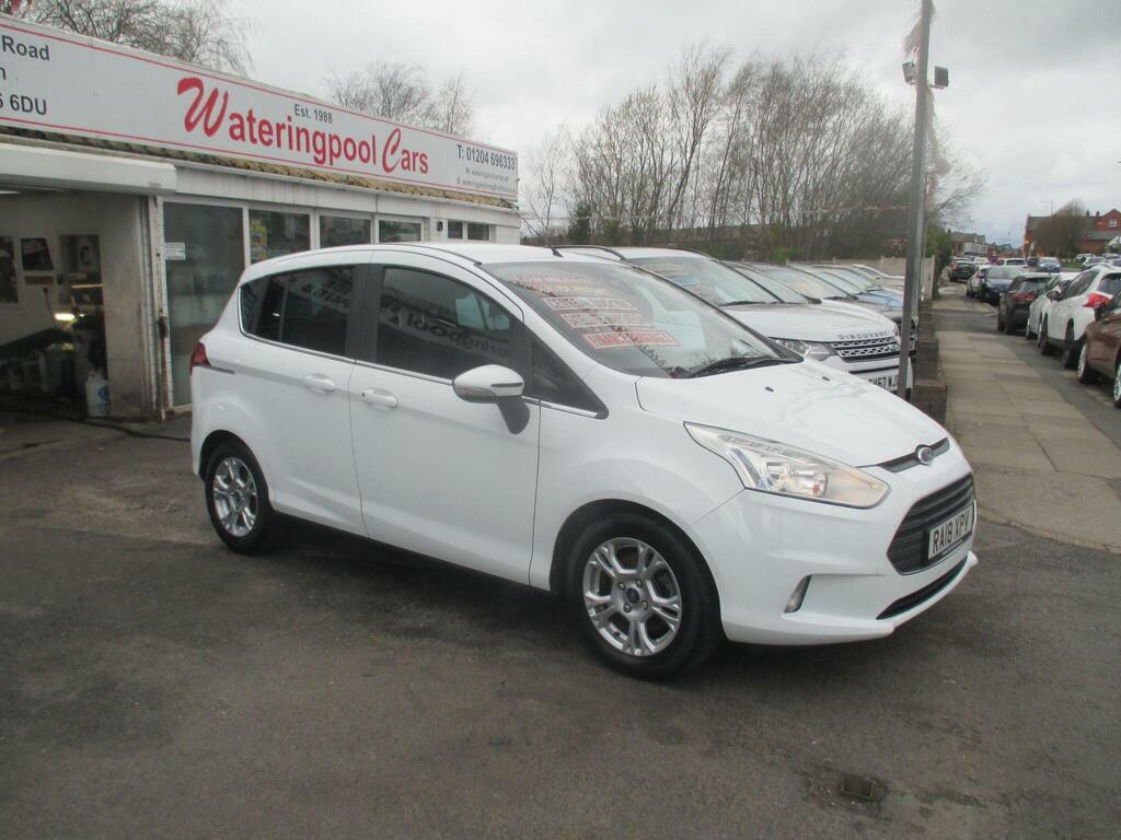 Ford B-Max 1.0T Ecoboost Zetec Navigator Euro 6 S S RA18XPV White #3