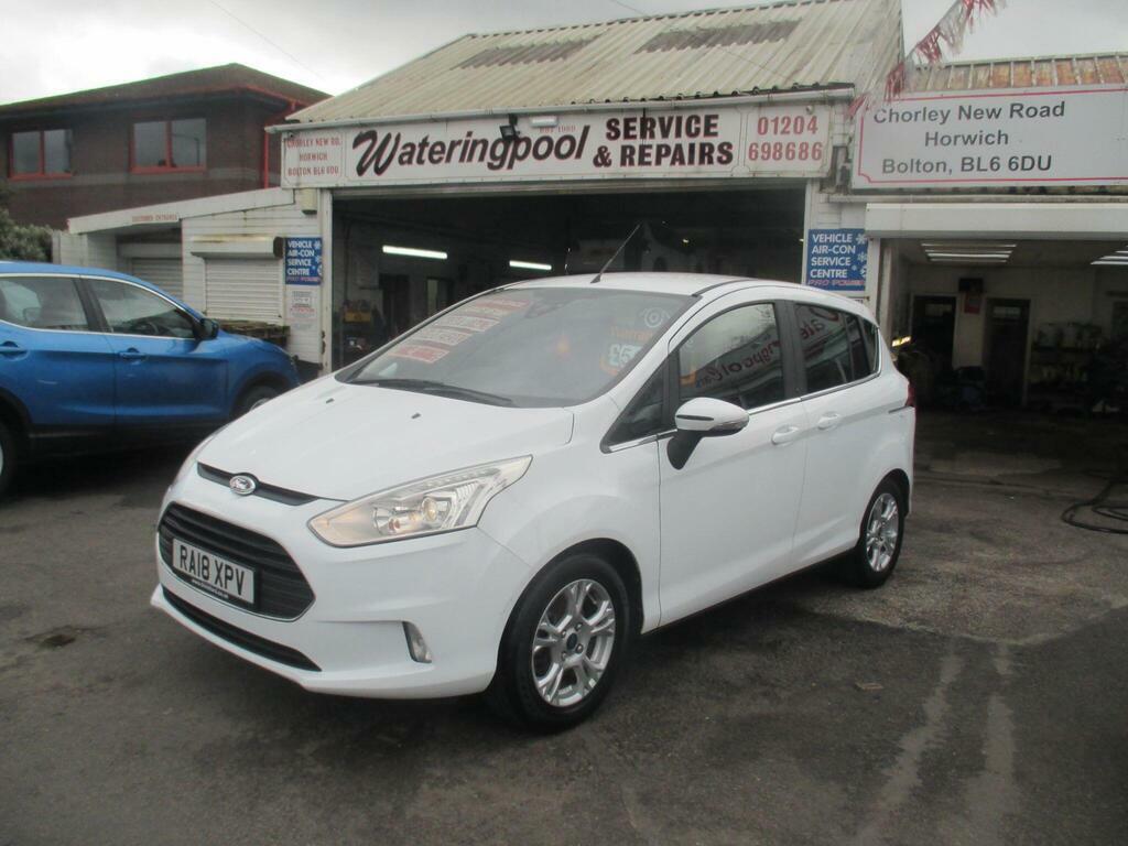 Ford B-Max 1.0T Ecoboost Zetec Navigator Euro 6 S S RA18XPV White #5