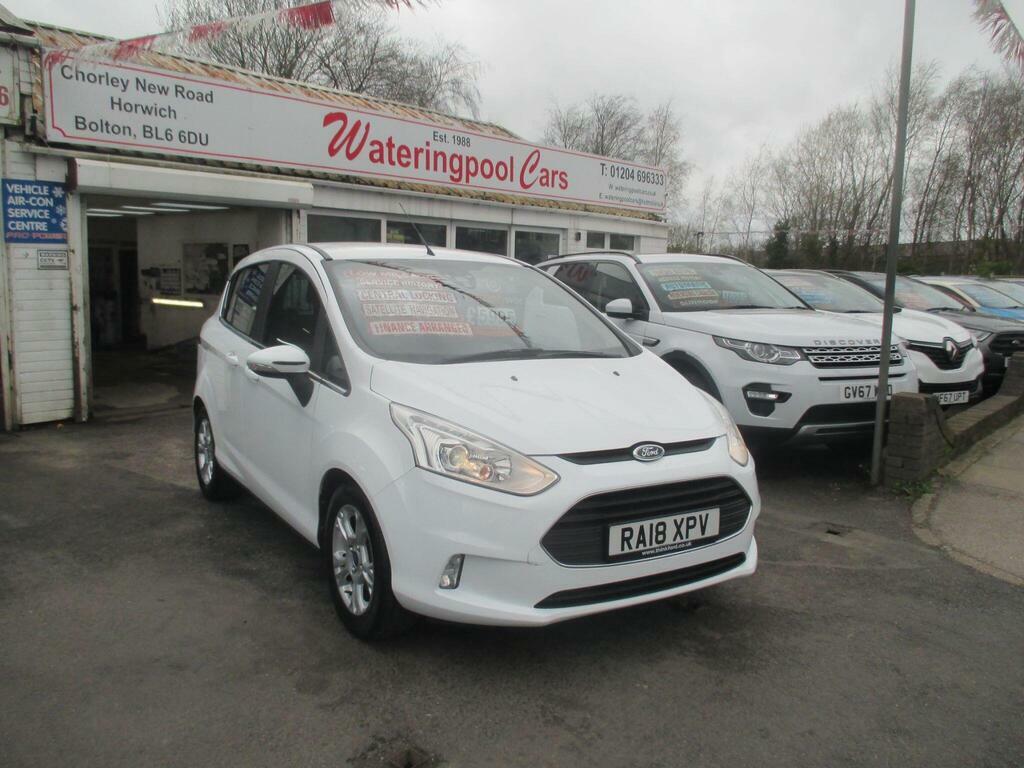 Ford B-Max 1.0T Ecoboost Zetec Navigator Euro 6 S S White