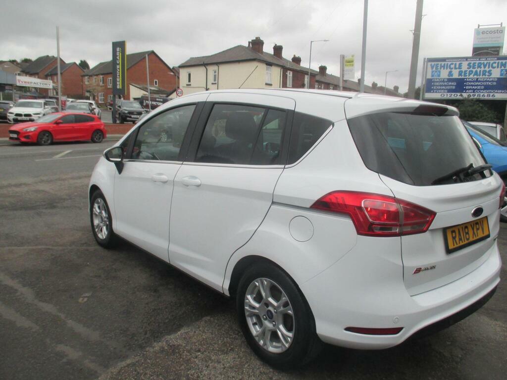 Ford B-Max 1.0T Ecoboost Zetec Navigator Euro 6 S S RA18XPV White #6