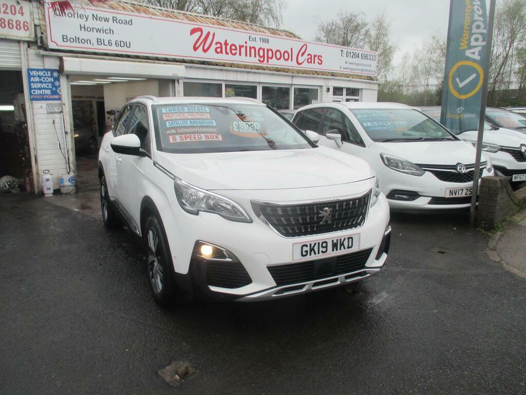 Peugeot 3008 1.5 Bluehdi Allure Euro 6 S S GK19WKD White #2