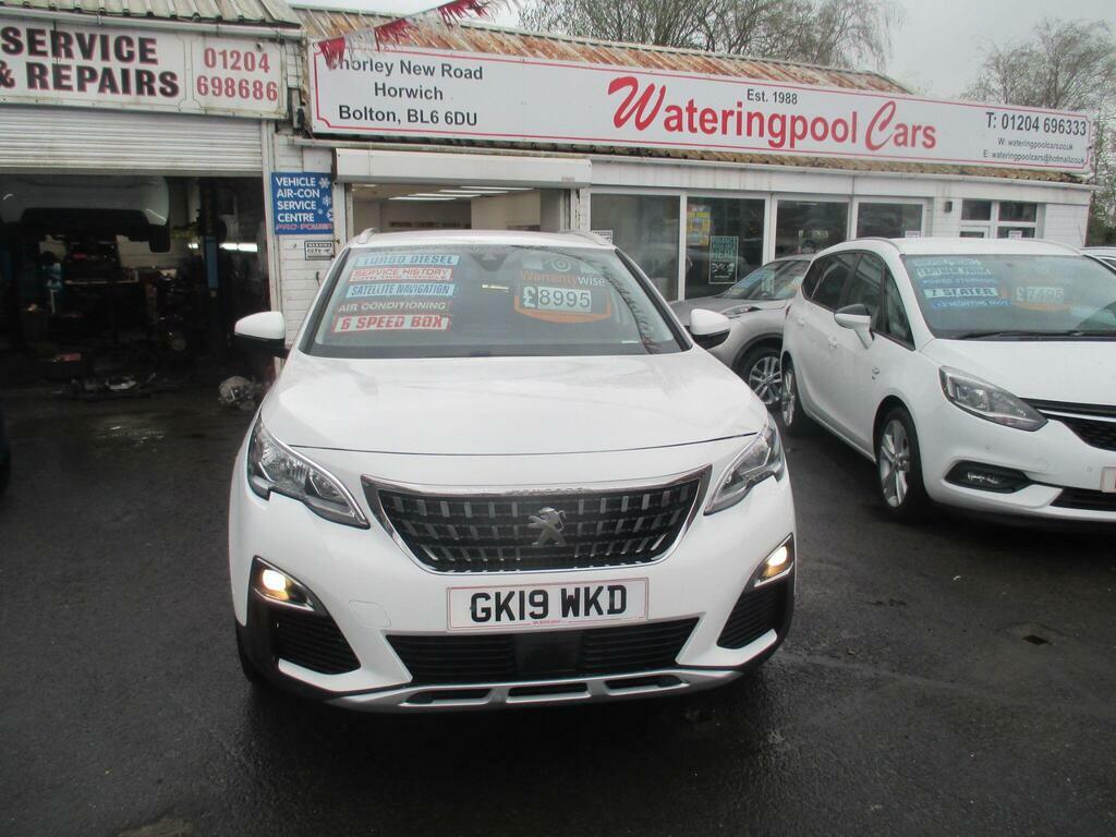 Peugeot 3008 1.5 Bluehdi Allure Euro 6 S S GK19WKD White #3