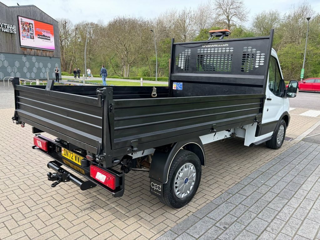 Ford Transit Custom 2L Leader DN72WWU White #6