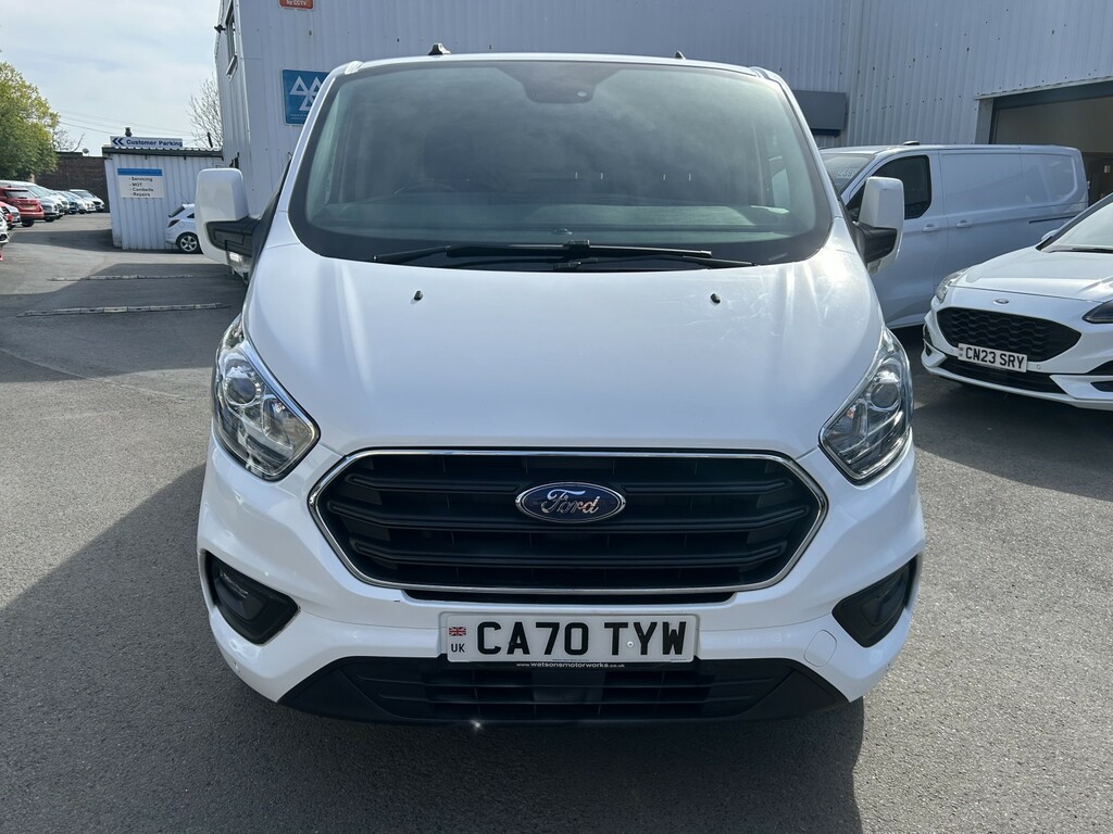 Ford Transit Custom Panel Van Limited Lwb Van 320 L2 H1 2.0L Ecoblue 1 CA70TYW White #3