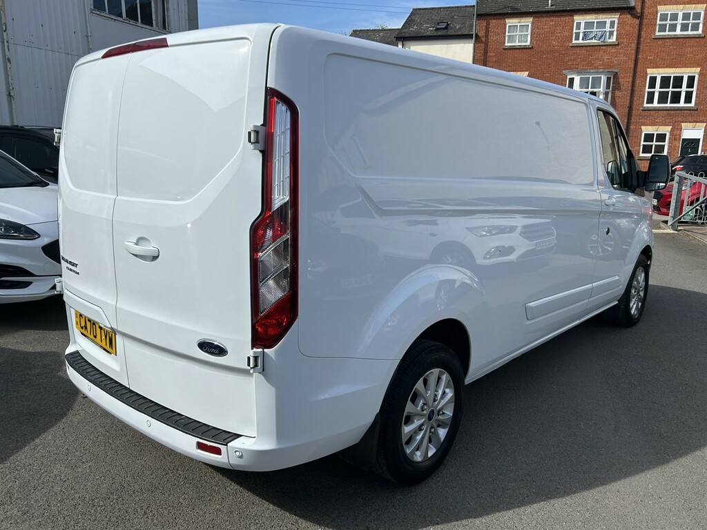Ford Transit Custom Panel Van Limited Lwb Van 320 L2 H1 2.0L Ecoblue 1 CA70TYW White #4