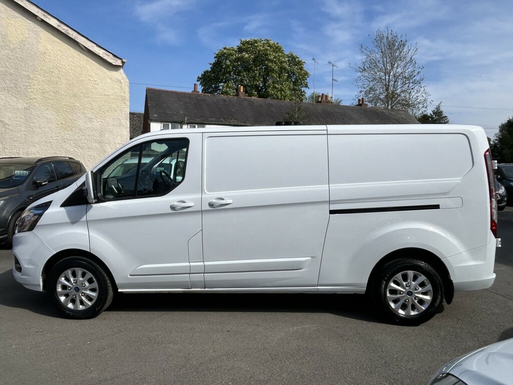 Ford Transit Custom Panel Van Limited Lwb Van 320 L2 H1 2.0L Ecoblue 1 CA70TYW White #6