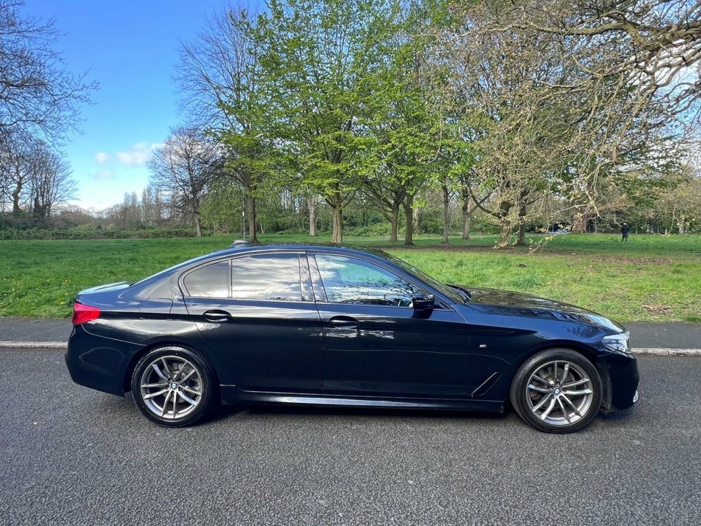 BMW 5 Series 2L M Sport ML68VJD Black #5