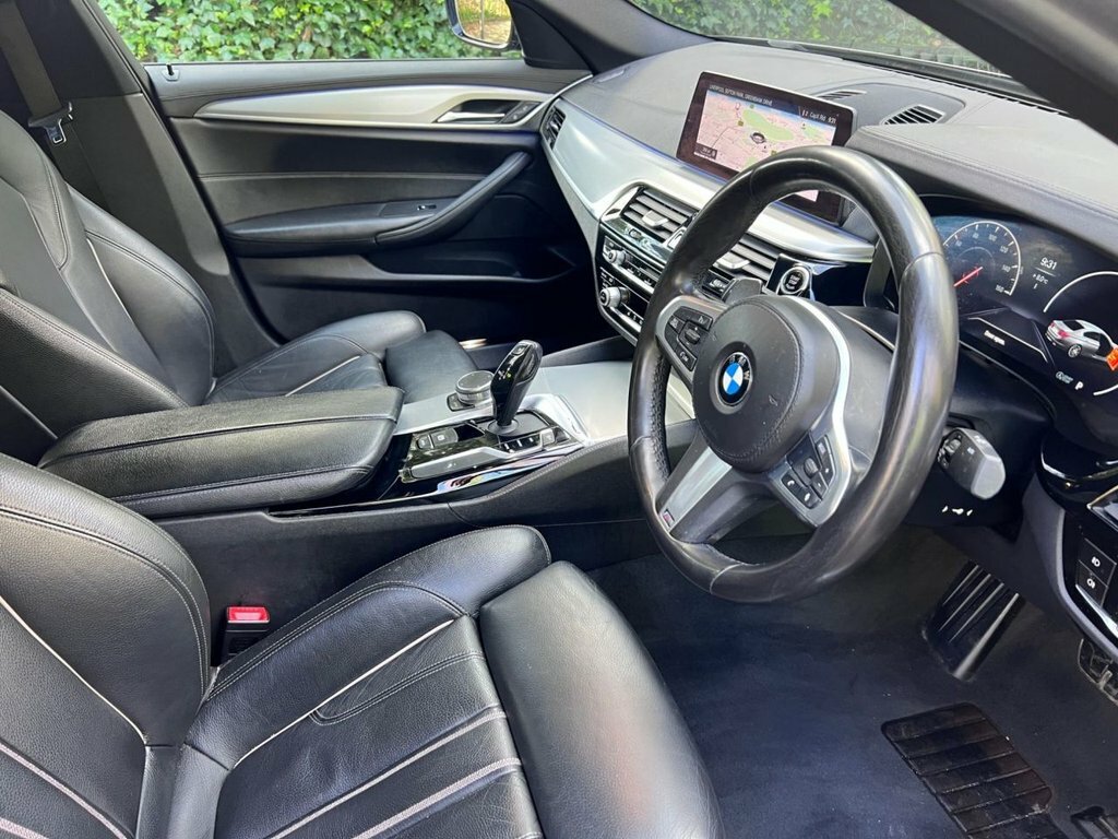 BMW 5 Series 2L M Sport ML68VJD Black #2