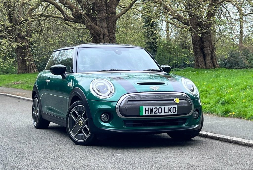Mini Electric Hatchback Green