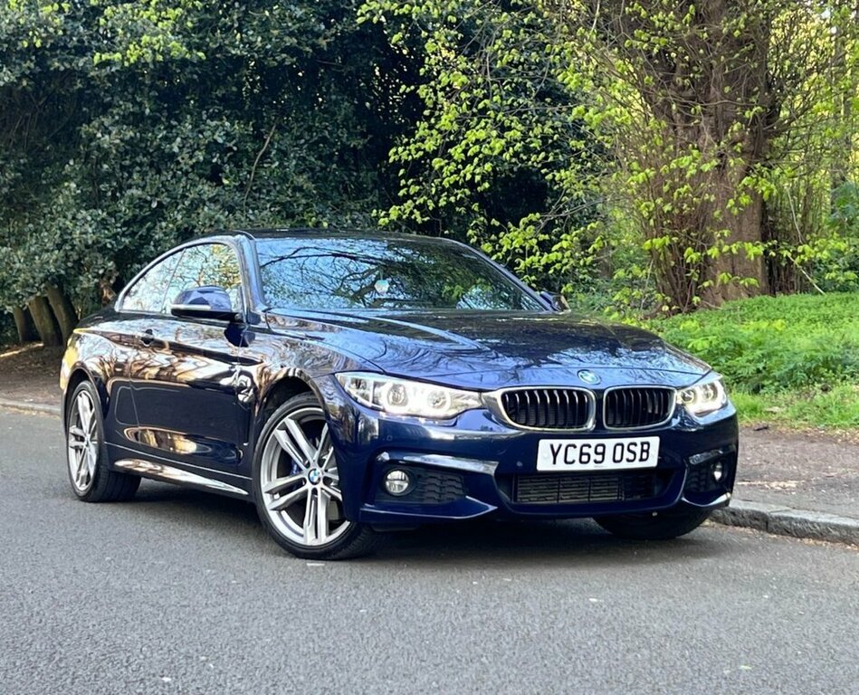 BMW 4 Series Gran Coupe 2L M Sport Blue