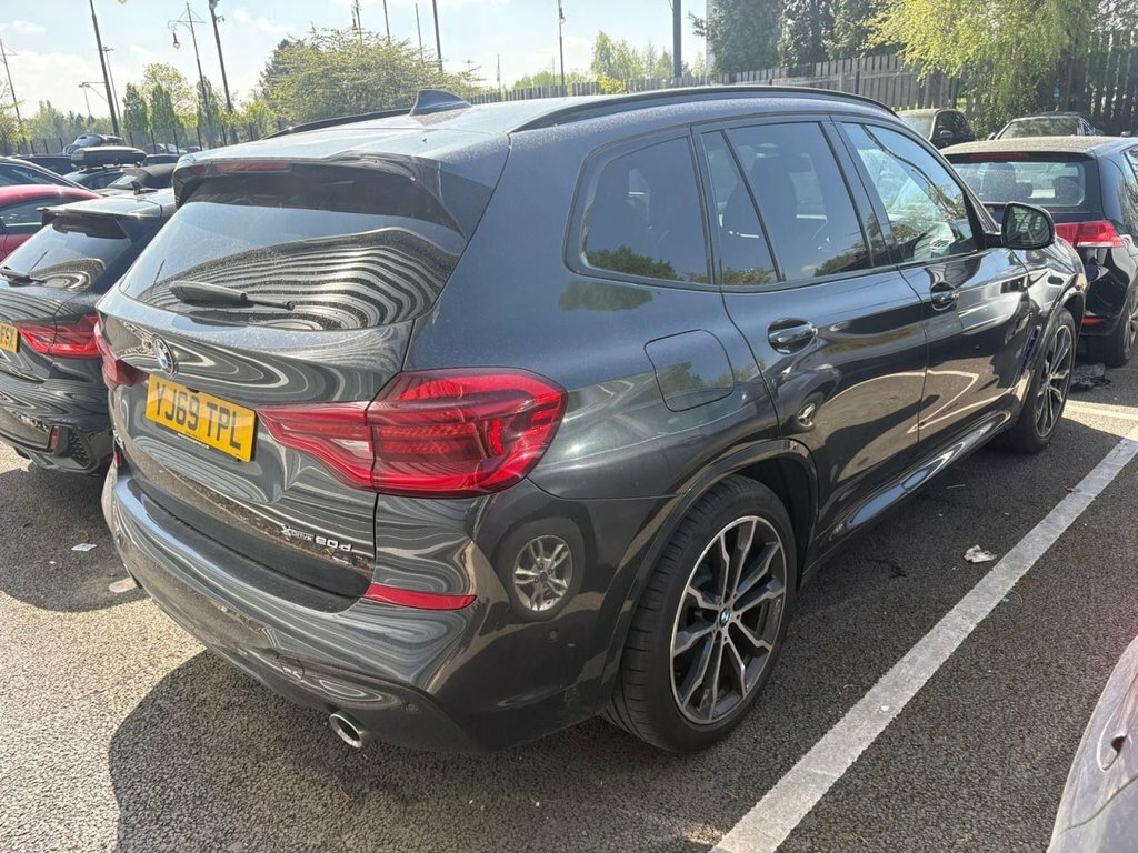 BMW X3 2L M Sport YJ69TPL Grey #4